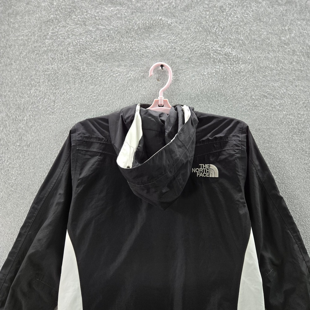 The North Face Women Jacket S Black Nylon HyVent Colorblock Activewear - Picture 3 of 10